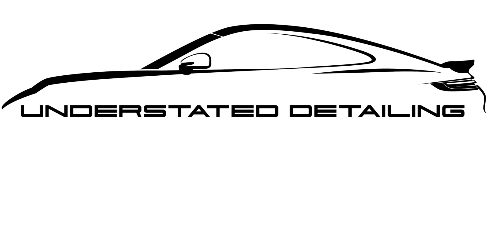 understated detailing logo